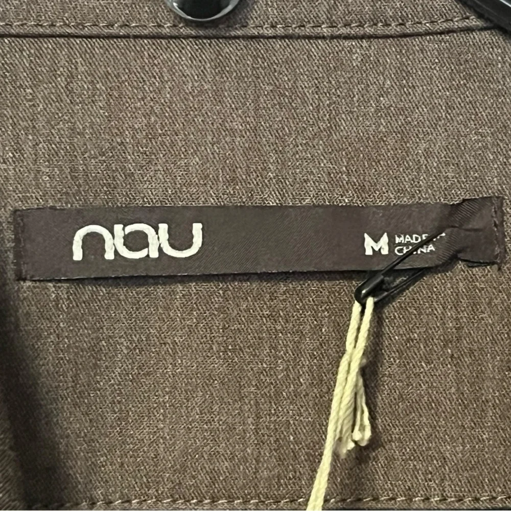NWT Nau Atelier‎ Blazer Men's Dark Brown Tobac Heather Size Medium